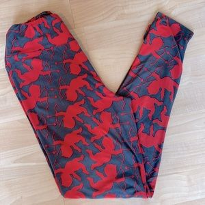 LuLaRoe Cupid leggings OS